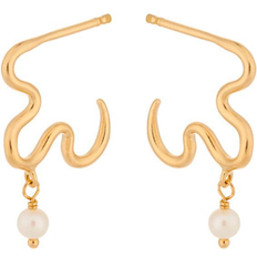 Pernille Corydon Ocean Dream Earrings - Gold/Pearls