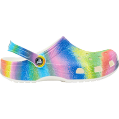 Synthetic Outdoor Slippers Crocs Classic Spray Dye - Multicolour