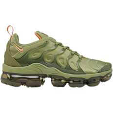 Green - Women Shoes Nike Air Vapormax Plus W - Alligator/Medium Olive/Orange Trance