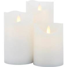 Sirius LED Kerze Sara 7.5 cm Set of 3
