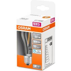 Osram 4058075466036 LED (RGB)-lamp EEK E (A G) E27 Pæreform 6.5 W = 60 W Naturlig hvid (Ø x L) 60 mm x 105 mm 1 stk