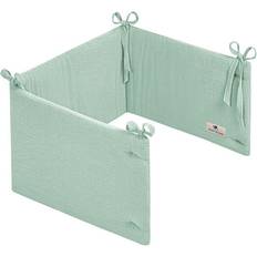 Grün Babynester Zöllner Cot Bumper Terra 180cm green