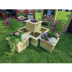 Pots, Plants & Cultivation Square Planter - Redwood