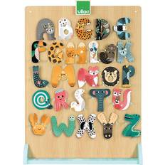 Animal Motif Wooden Letter