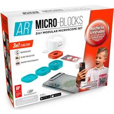 Legetøj Eastcolight AR Micro-Blocks 3i1 modulært mikroskop sæt bakterier og vira