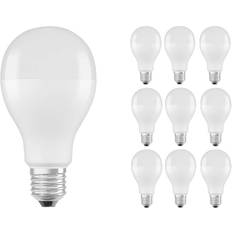 Osram Fordelspakke 10x Parathom Classic LED E27 Pære matt 19W 2452lm 827 ekstra varm hvid erstatter 150W