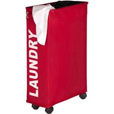 Rouge Paniers à linge Wenko Corno Capacité 43 l 18.5 x 60 x 40 cm Rouge