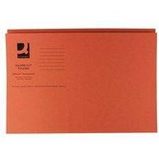 Q-CONNECT Square Cut Folder Mediumweight 250gsm Foolscap