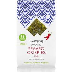 Chili chips Clearspring NatureSource Seaveg Crispies Tang Chips Chili