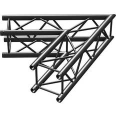 Truss BeamZ Truss P30-C20B vierkante truss zwart 60 2-weg hoek