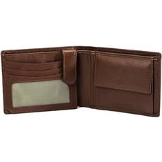 Dents Smooth Nappa Leather Trifold Wallet With Rfid Blocking Protection In Eng Tan