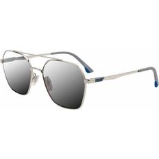 Aviator Shiny Palladium Smoke Mirror