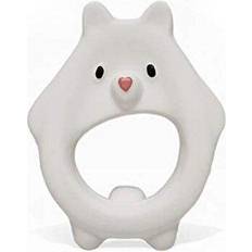 White Teething Toys My Friend Goo Teether, Cloud and Cuckoo Teething Toys, Cream