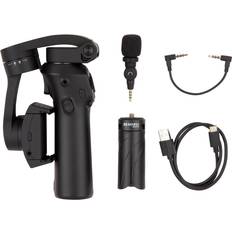 Tripods Benro 3XS Lite 3-Axis Handheld Gimbal for Smartphone with Saramonic SmartMic