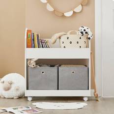 SoBuy Sobuy - Mobile Children Kids Bookcase Book Shelf Toy Shelf