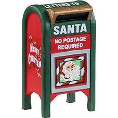 Rojo Buzones LEMAX Christmas Mailbox #14842