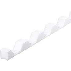 Polyarbonat Plasttage Rias Transparent, Hvid Rodena PE skumtætning trapez 76/18 680 mm.