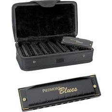 Hohner Piedmont Blues Harp 7pc Set Hohner