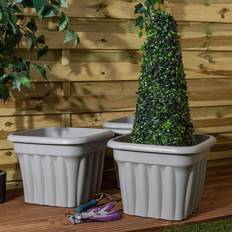 Set Of 4 Vista 40Cm Square Planter