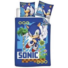 Sengetøj sonic Sonic The Hedgehog Bedding 140x200cm