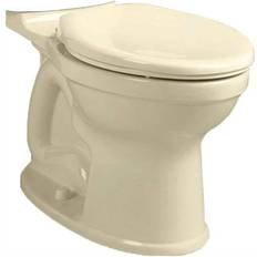 Rimless Water Toilets American Standard Champion 4 High Efficiency Tall Height Elongated Toilet Bowl Only in Bone, Ivory