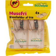 Ecostyle musefælde Ecostyle musefri musefælde 4-pak. træ