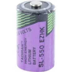 Batteri 3.6v 1 2 aa Tadiran Batterier SL 550 S Specialbatterier 1/2 AA Hög temperatur Litium 3,6 V 900 mAh 1 st