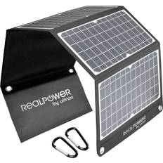 Chargeur solaire - Chargeurs Batteries et Chargeurs RealPower SP-30E 412766 Chargeur solaire 30 W