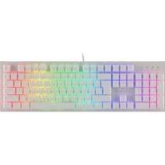 Blanco - Teclados Gaming Genesis Keyboard GAMING KEYBOARD THOR