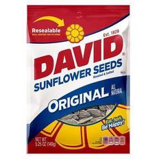 David sunflower seeds David Roasted and Salted Original Sunflower Seeds 5.25