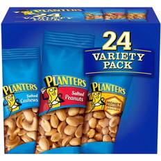 Planters Salted Cashews Salted Peanuts & Honey Roasted Peanuts