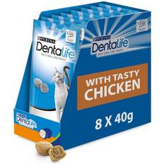 Dentalife Snacks Para A Higiene Dentária Dos Gatos - Frango 8 x 40 g