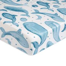 Crane Baby Soft Cotton Crib Mattress Sheet Fitted Crib Sheet