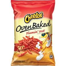 Flamin' hot cheetos Cheetos Oven Baked Flamin Hot Less Fat 7 7.6oz 1pack