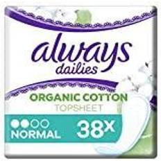 Hygiejneartikler Always Dailies Bomullsskydd Dambinda Normal 16-pack