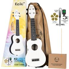 Ortega keiki Ortega Keiki K2-SCL Sopran Ukulele Pack Silent Clouds