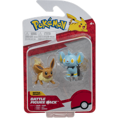 Legetøj Jazwares Pokémon Battle Shinx og Eevee