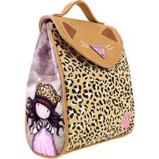 Brun Skoletasker Santoro London Casual Rygsæk Gorjuss Leopard (23 x 11 x 27 cm)