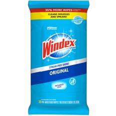 Window Cleaner Windex Glass And Surface Wet Wipe Cloth 38-pack