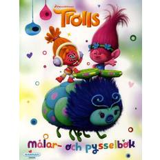 Trolls leksaker Trolls. Målar- och pysselbok (12-pack)