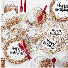 Creative Converting Confetti Sprinkles Birthday Party Kit 1.0 ea