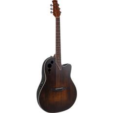 Ovation Akustiska gitarrer Ovation Applause AB24CC-4S Mid-Depth Classical Acoustic-electric Guitar Natural Satin