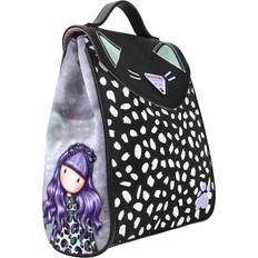 Hvite Ryggsekker Santoro London Casual Backpack Gorjuss Smitten kitten Black White (23 x 11 x 27 cm)