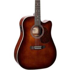 Cort Chitarre acustiche Cort MR500E Brown Burst Chitarra Semiacustica Dreadnought