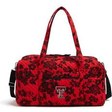 Red Duffel Bags & Sport Bags Vera Bradley Texas Tech Red Raiders Rain Garden Large Travel Duffel Bag