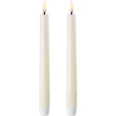 Uyuni Taper LED Candle 20.5cm 2pcs