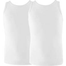 Jungen - Schwarz Tanktops JBS Bamboo Undershirt 2-pack (910-1)