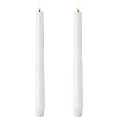 Paraffin LED Candles Uyuni Taper LED Candle 25.5cm 2pcs