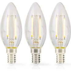 Nedis E14 LED-lampor Nedis LBFE14C352P3 LED Lamps E14 4.5W 3-pack