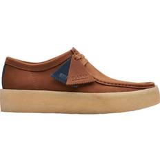 Plateforme Mocassins Clarks Wallabee Cup - Tan Nubuck